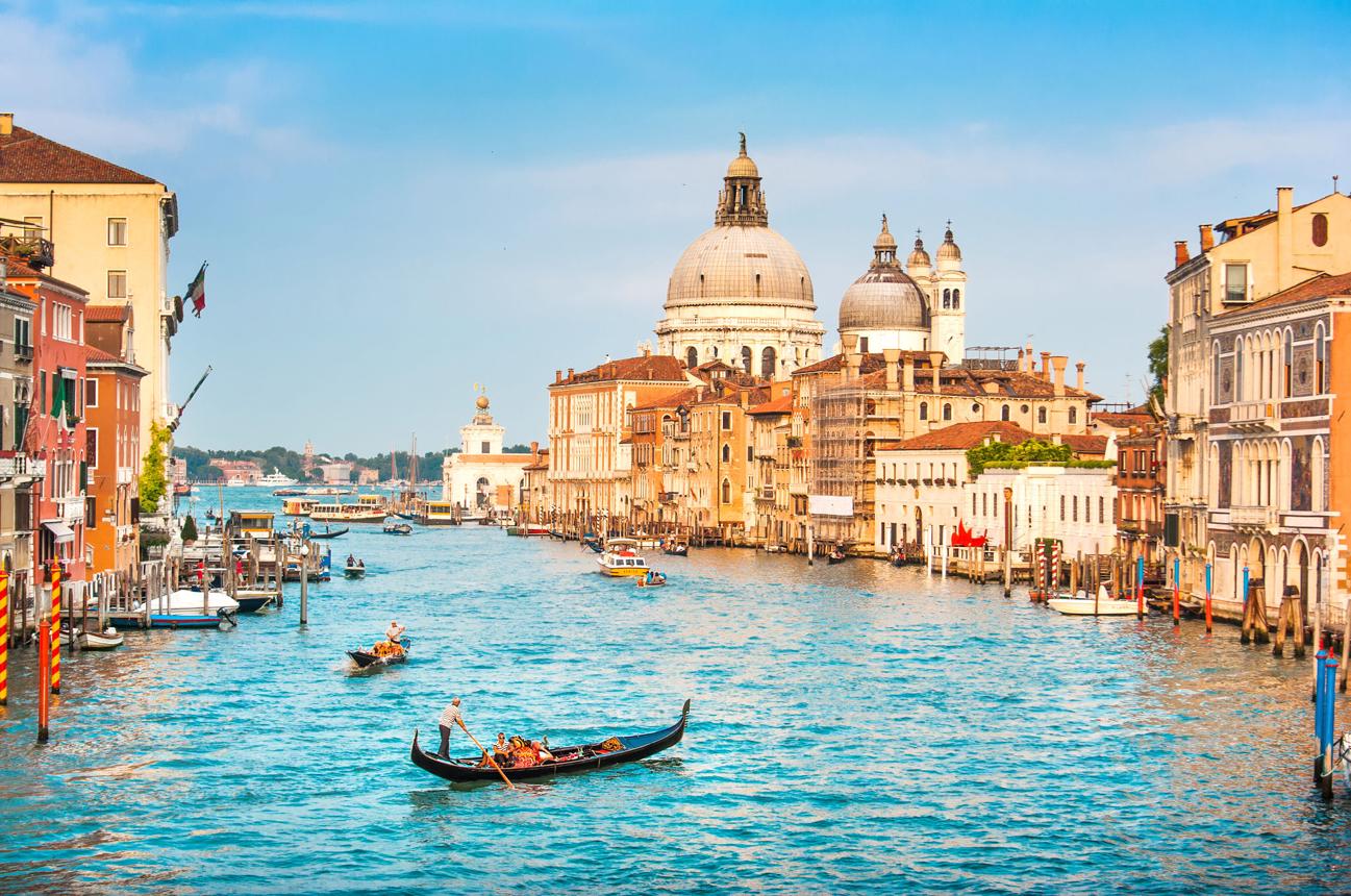 Grand Canal with Santa Maria della Salute